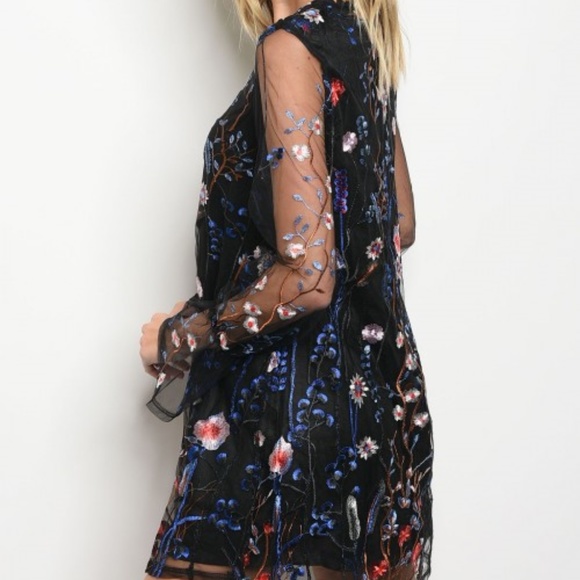 EMBROIDERED DRESS - Picture 2 of 2